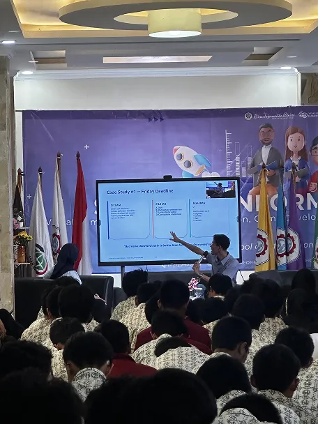 Sharing Session dengan Industri PT Satrio Gemilang Perkasa